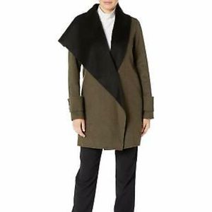 Calvin Klein wool coat L